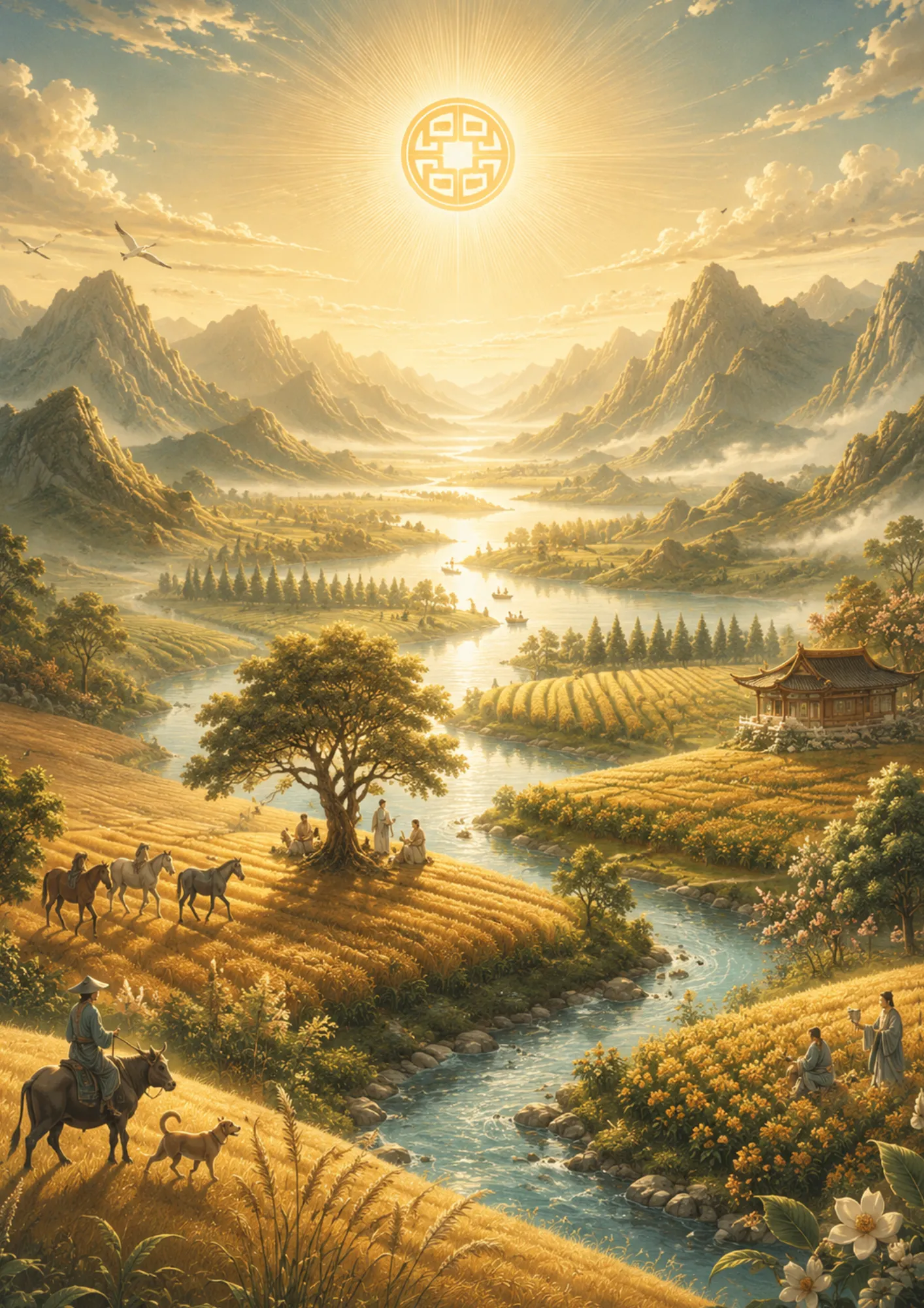 Hexagrama 11 – 泰 Tài – A Paz 14 Hexagrama 11 – 泰 Tài – A Paz