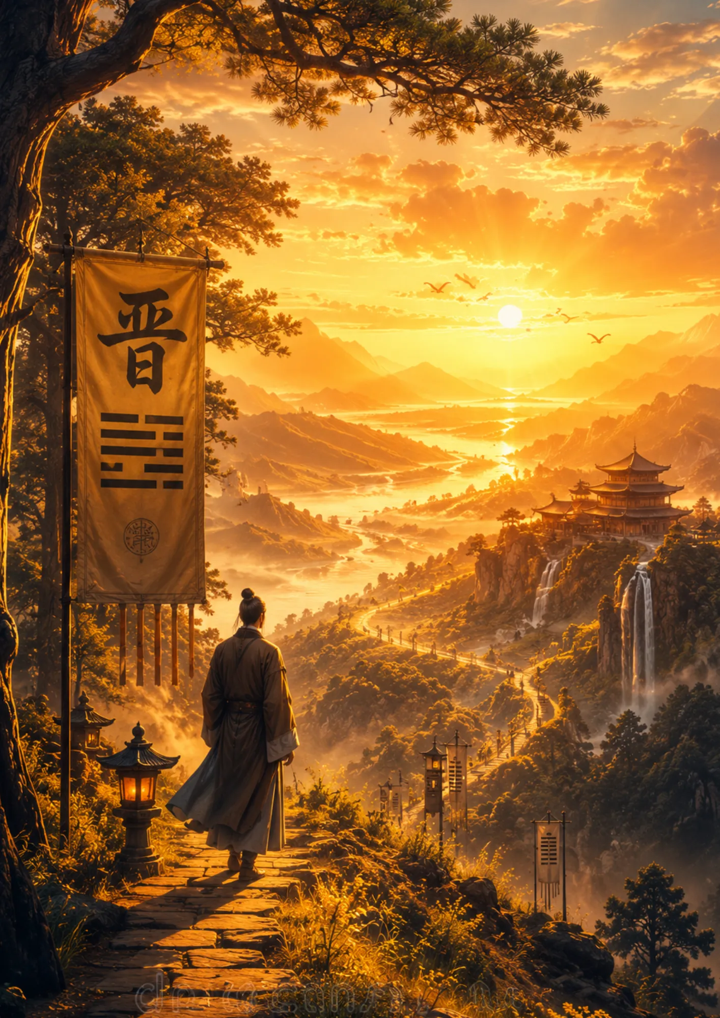 Hexagrama 35 – 晉 Jìn – O Progresso