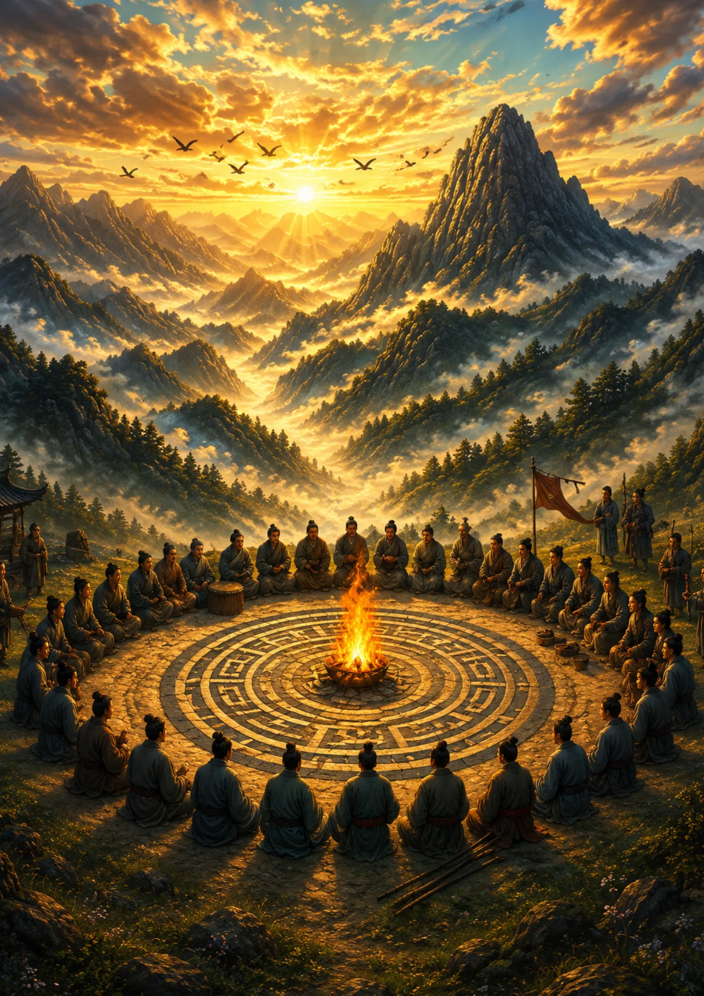 Hexagrama 45 – 萃 Cuì A Reunião /