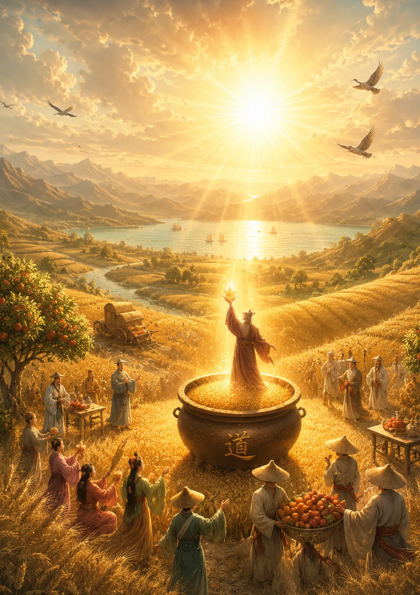 Hexagrama 55 – 豐 Fēng – A Abundância