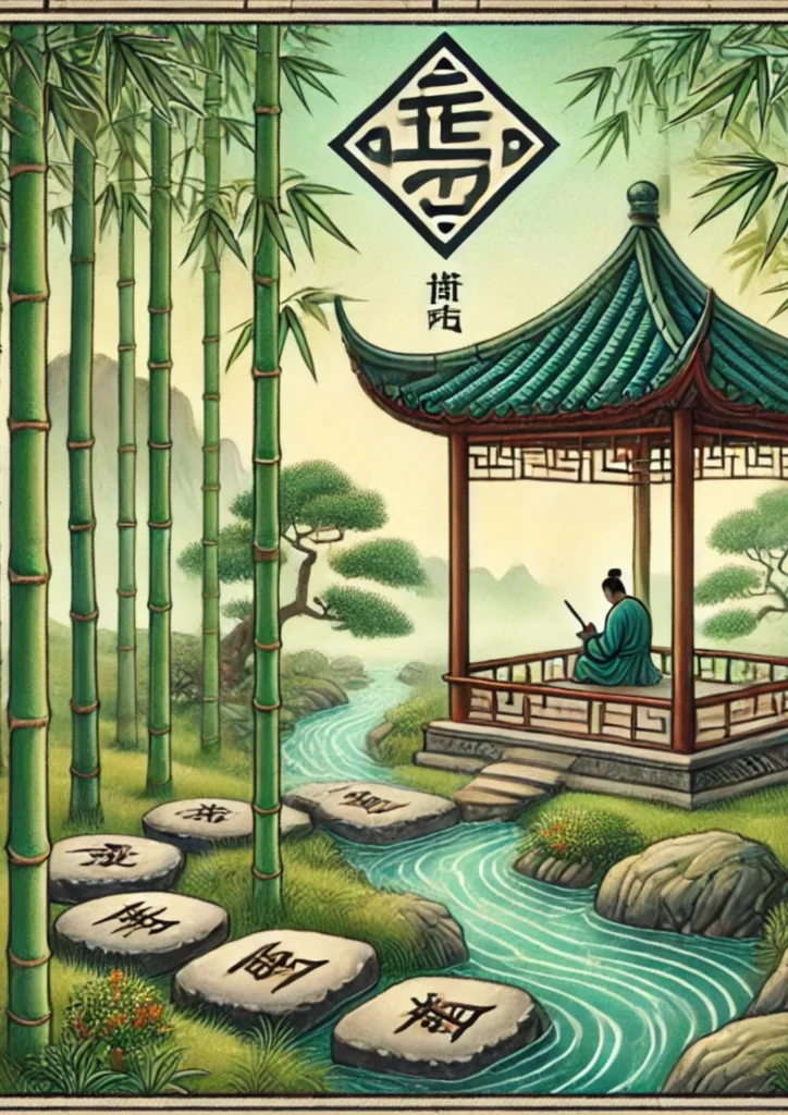 Hexagrama 60 – 節 Jié – A Limitação 8 Hexagrama 60 – A Limitação
