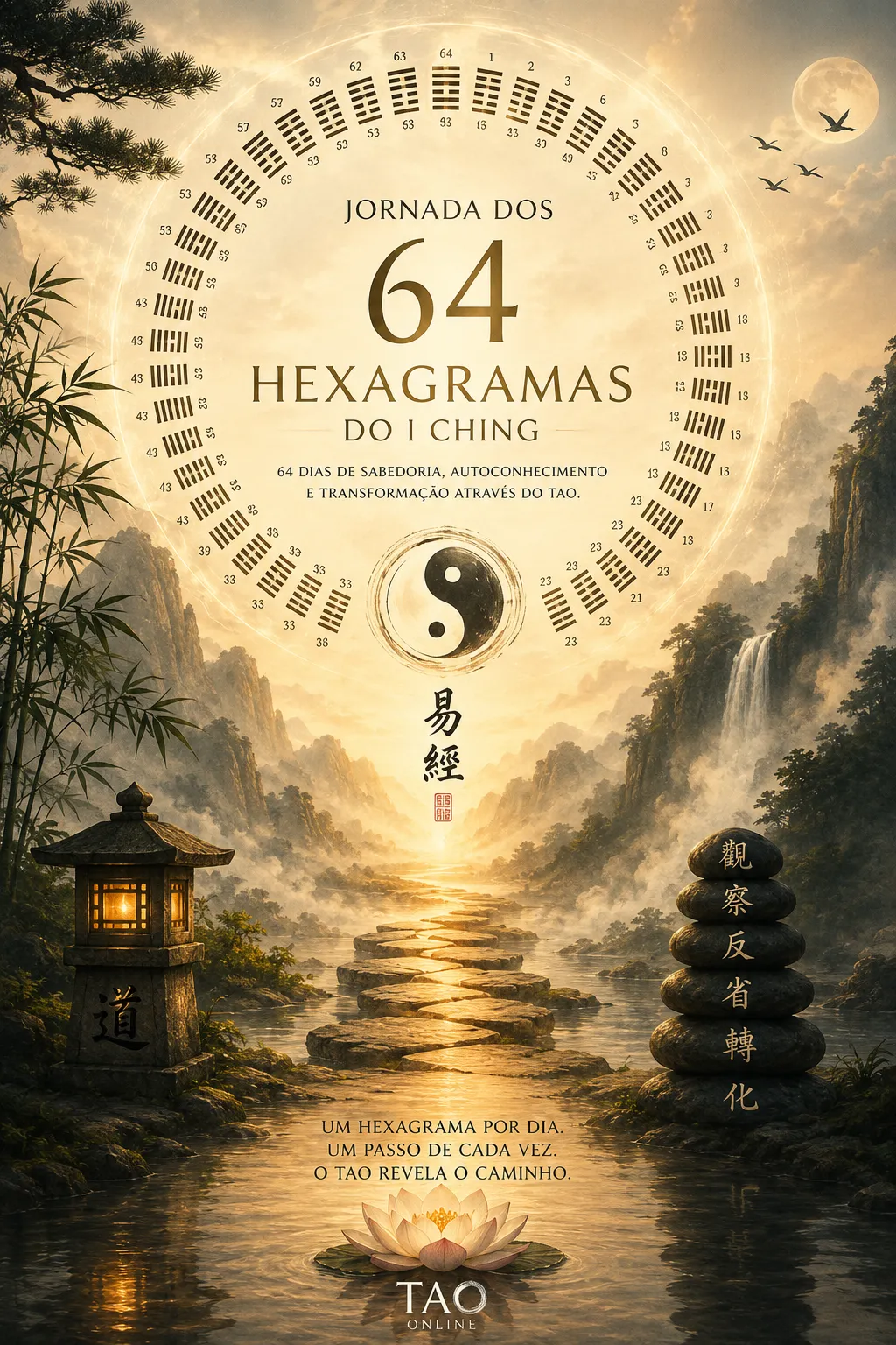 Bem-vindo à Jornada dos 64 Hexagramas. 3 Bem-vindo à Jornada dos 64 Hexagramas.